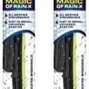 Rain-X 5079280-2 Latitude 2-In-1 Water Repellent Wiper Blades, 24 Inch Windshield Wipers (Pack Of 2), Automotive Replacement Windshield Wiper Blades With Patented Water Repellency Formula