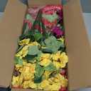 Yastouay Artificial Flowers for Outdoors UV Resistant, 12 Bundles Realistic Fake Outdoor Hibiscus Flowers Artificial Outdoor Flowers, Faux Flowers for Outdoor Planters Front Porch Patio Outdoor