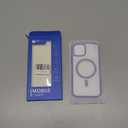 ORETECH Magnetic for iPhone 12 Case/iPhone 12 Pro Case, [Compatible with MagSafe][2 Pcs Screen Protectors][15 FT Drop Protection], Shockproof Bumper Phone Case iPhone 12/12 Pro Cover, Light Purple