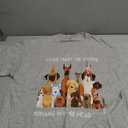 Dogs Make Me Happy Humans Make My Head Hurt T-Shirt T-Shirt (Gray, XXXL)