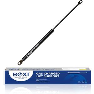 Qty(1) BOXI Universal Lift Support Strut Shock Gas Strut Shock Spring Support Extended Length: 15.00 Inches Compressed Length: 9.40 Inches Force: 30 Lbs 10.2mm Eyelet End Shocks | Replaces 6923