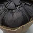 Atarashi Camping Sleeping Bag- 4 Seasons for Adults, Light, Warm, Extra-Large with Compression Sack- Great for Hiking, Backpacking & Outdoor Adventures (A1 Dark Grey/Regular(33''x87''))