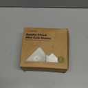 2-Pack Mini Crib Sheets Fitted - 38x26 Pack N Play Sheets for Pack and Play Mattress, Organic Cotton, Soft & Breathable Playard Bedding, Neutral Mini Toddler Bed Cover for Boys, Girls (Meadow)