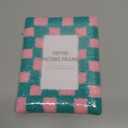 4x6 Inch Soft Faux Fur Photo Frame, Decorative Small Picture Frame for Desktop, Bookshelf, Wall Hanging, Home or Office Decor (Green)