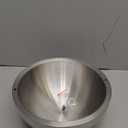 LDHHYH 70oz Dip Chiller Bowl, Stainless Steel Double Walled Insulated Ice Serving Bowl for Parties, Large Capacity Chilled Dip Dish for Guacamole, Salsa, Sauces, Salad & Food Hot or Cold