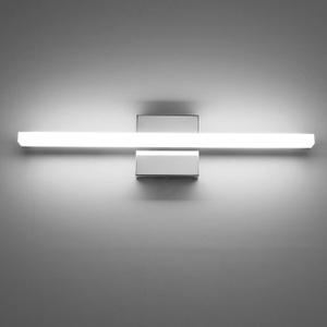 Combuh LED Vanity Lights Bar 24 Inch Bathroom Light Fixtures 14W IP44 Over Mirror Lighting Indoor Wall Sconces Modern Cool White 6000K for Washroom