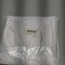 Newrara Unisex Shiny Kindergarten Graduation Gown Cap with Tassel White Size 30"