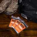 MEKKAPRO Emergency Mylar Thermal Blankets (4-Pack), Pocket Sized for Emergencies, Camping, Outdoors, Hiking, Survival, First Aid (Thermal Silver)