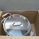 All-Clad Stockpot 8 qt Stainless Steel Multipot With Insert & Lid, Stainless Steel Pot, Induction, Oven Broiler Safe 600F Skillet, Professional Cookware, Silver, 8-quart, 2 Pc