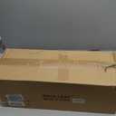 RACE LEAF Patio Chair Cushion 44x19x4 Inch, Tufted Design Heavy Duty Olefin Fabric Waterproof Outdoor Rocking Cushion with Elastic Bands Non-Slip Ties Brown 1-Pack