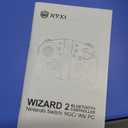 NYXI Wizard 2 Gamecube Switch Controller, TMR Hall Joystick Wireless Switch Controller, Adjustable Triggers, NFC, Programmable Buttons, 6-Axis Gyro, HD Rumble for Switch/Gamecube/PC/Wii