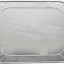 Mr. Miracle Aluminum Lids for Half Size 9x13 Foil Steam Pans. Pack of 30