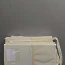 NestOrganix 2 Pack Shoe Organizer for Closet, Large Shoe Box Storage Containers, Foldable Shoe Storage Organizer Box Bin with Adjustable Dividers and Clear Cover, Space Saving Shoes Holder, Beige