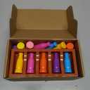 Vodolo 20pcs Bottle Color Match Game，Family Matching Games for Kids 8-12,Memory and Logical Training Bottle flip Game for fmaily, Party Activities