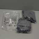 Bar Stool Covers Set of 2 Swivel Bar Stool Chair Velvet Protector Counter Height Chair Covers for Family Grey