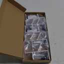 ST SoleMe.Tc Fireplace Garland and Stocking Holder, 2 in 1 Mantel Hangers, Essential Christmas & Xmas Decoration (White, 5pcs)