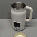 GDOR 35oz Nut Milk Maker, 9-in-1 Plant Milk Machine for Homemade Almond/Oat/Soy, Juice & Smoothie, Blender with 12 Stainless Steel Blades, Keep Warm, 12H Delay, Boil Water and Self-Cleaning