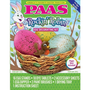 PAAS Rockin' Robin Egg Decorating Kit - Pack of 4
