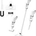 KEALAS 2-in-1 Cordless Handheld Vacuum Cleaner, 10000PA Powerful Suction Portable Lightweight Hand Held Vacuum with LED Light, Multiple Accessories, USB Rechargeable, for Car, Office & Home Cleaning