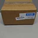 STORi Clear Plastic Vanity Makeup Organizer | 6-Compartment Holder for Brushes, Eyeshadow Palettes, & Beauty Supplies | Curved Front Design | Made in USA