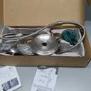 Moen Engage Multi-Function Handshower and Rainfall Shower Head Trim Combo with Handle, Tub Spout, Metal Hose and Valve, Brushed Nickel, 82304SRN