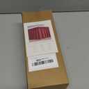 Biscaynebay Wrap Around Bed Skirts for Queen Beds 15" Drop, Red Adjustable Elastic Dust Ruffles Easy Fit Wrinkle & Fade Resistant Silky Luxurious Fabric Machine Washable