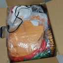 Joiedomi Christmas Inflatables Gingerbread Man with Candy Cane, Christmas Blow Ups Gingerbread Inflatable Yard Decoration with Build-in LEDs for Xmas, Party, Outdoor, Yard, Garden, Lawn Décor