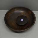 Mahasu Fruit Bowl Wooden Fruit Bowl for Kitchen Counter for Home Decor or Decorative Fruit Bowl for Table (12" X 12'" X 4.75")