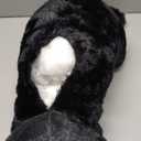 Weighted Black Cat Plush Toy 20in/4.4lb, Simulation Black Cat Weighted Plush Toy Pillow,Microwavable Soft Stuffed Animal Cuddle Toy,Suitable for Bedroom, Living Room, Party Decoration.