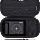 LTGEM 4K Digital Camera Case Compatible with Duluvulu/VJIANGER/AUREAPIX/Zostuic/XNSIAKXA/TESFOT/TEFTYMON 4K Digital Camera for Photography, Vlogging Protective Travel Carrying Case, Black