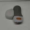 Non-Rechargeable (Plug-in Model) 3-in-1 Neck Vibrating Massager Pillow with Heat & Air Compression,Light Grey