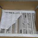 White Metal Dog Gate for Small Dogs - 13.3" Short Freestanding Puppy Gate with Retractable Sliding Rail, No Installation, Indoor/Outdoor Use, Foldable & Portable Pet Barrier