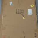 Crofy No Assembly Folding Bookshelf for Living Room, 4 Tier Black Collapsible Book Shelf for Home Office, Portable Bookcase Storage Organizer