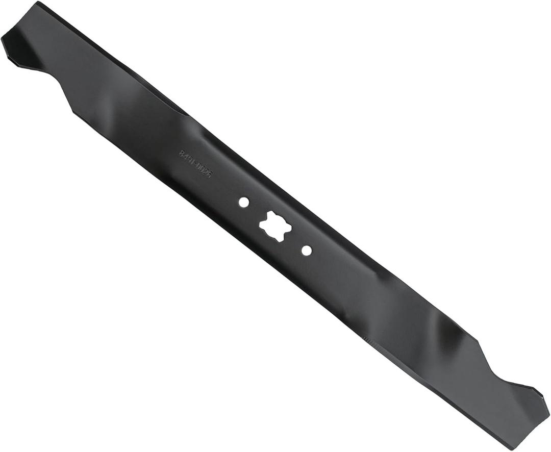Ximoon 703371 Mower Blade 21" Compatible with Briggs and Stratton Walk-Behind Mowers with 21 inch Cutting Deck Replacement Mulching Blades fit for Snapper Mower 1696607 2691561 7800923 1696627