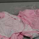 Wokceer 10x10 FT Backdrop Stand Heavy Duty Pipe and Drape Backdrop Stand Kit, Adjustable White Backdrop Stand for Wedding Photo Booth Background Birthday Party Photography Exhibition Decoration