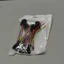 4 Pin electrical Connector Waterproof Connector,Male and Female Way 16 AWG Wire Suitable for car Truck, Boat and Other Wire Connection (5 pack) Black