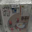 Toddlers Drum Set for Kids 1-3 3-5 with Stool Toys, Higher Bracket of Musical Drum Toys for Toddlers, Red Drumset for Girls Boys 2-4 4-6 Years