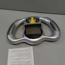 Digital Body Fat Analyzer, Electronic BMI Handheld Body Fat Monitor with LCD Display, Multifunctional Portable Body Fat Measurement Device for Weight Loss, Fitness Monitoring, Personal Health