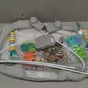 Bright Starts Playful Paradise Comfy Baby Bouncer Seat with Soothing Vibration and Toys, Unisex, 0-6 Months
