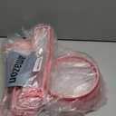 RT-TCZ for Wrangler JL Mesh Front Grille Grill Insert Headlight Light Cover Trim for Jeep Wrangler JL JLU 2018-2022 Pink Exterior Accessories 9pcs