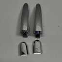 Exterior Rear Right Passenger Side Chrome Door Handle for Kia Sorento 2011 2012 2013 2014 2015 OE# 826512P010 836622P010, 2 Pieces