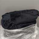 Reading Pillow for Sitting in Bed Adult, Reading Pillow with Shredded Memory Foam, Back Pillow for Bed Sitting Up with Extend Arms, Pockets, Pillow with Washable Cover,Black, X-Large