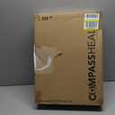 Carex Toilet Seat Riser, Elongated Raised Toilet Seat Adds 3.5 inches to Toilet Height, for Assistance Bending or Sitting, 300 Pound Weight Capacity Toilet Riser