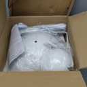 COSYLUX Modern Floor Lamp for Living Room, Industrial Tall Standing Lamp for Bedroom, Metal Shade Reflecting Light Reading Floor Lamp for Office, Nursery Room, Corner(Matte White)