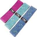 Victorem Cloth Resistance Bands - Fabric Hip Booty Bands for Glutes and Legs Exercise - with Digital Workout Guide, pack of 2