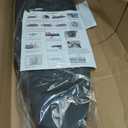 Duwee 12"x36" Ironing Board with Heat Resistant Cover and Thicken Felt Pad, Heavy Sturdy Legs