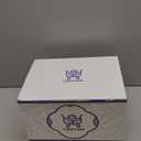 4 Pack Square Glass Pantry Storage Containers with 132 Kitchen Food Pantry Labels - 34 floz Clear Glass Pantry Jars with Airtight Wood Bamboo Lids - Glass Canisters for Tea, Cereal, Coffee, Spice