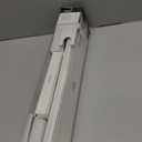 Motorized Blinds No Drill Automatic Roller Shades with Remote Control Smart Electric Window Blinds (White, 35 x 72)