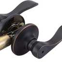 Design House 700534 Springdale Privacy Bed and Bath Door Lever Oil Rubbed Bronze