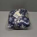 Horaldaily Christmas Sherpa Flannel Blanket Throw, Navy Snowflake Soft Fuzzy Plush Cozy Fleece Blankets for Couch Sofa Bed Lounging, Ideal Gifts for Kids Adults Wife Self, 50x60 (Blue)